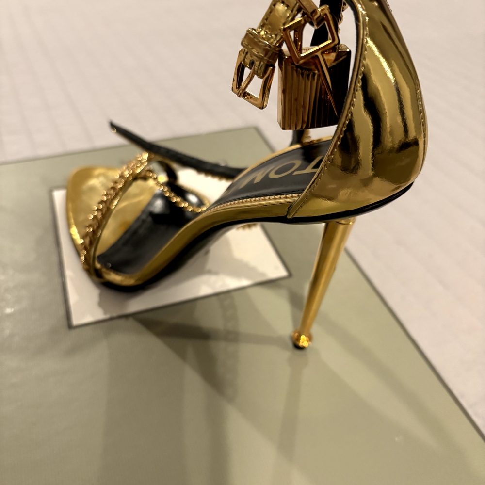 Tom Ford Chain Sandals - Gold